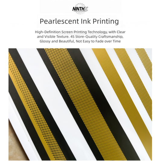 Gold side graphics body stripe decals