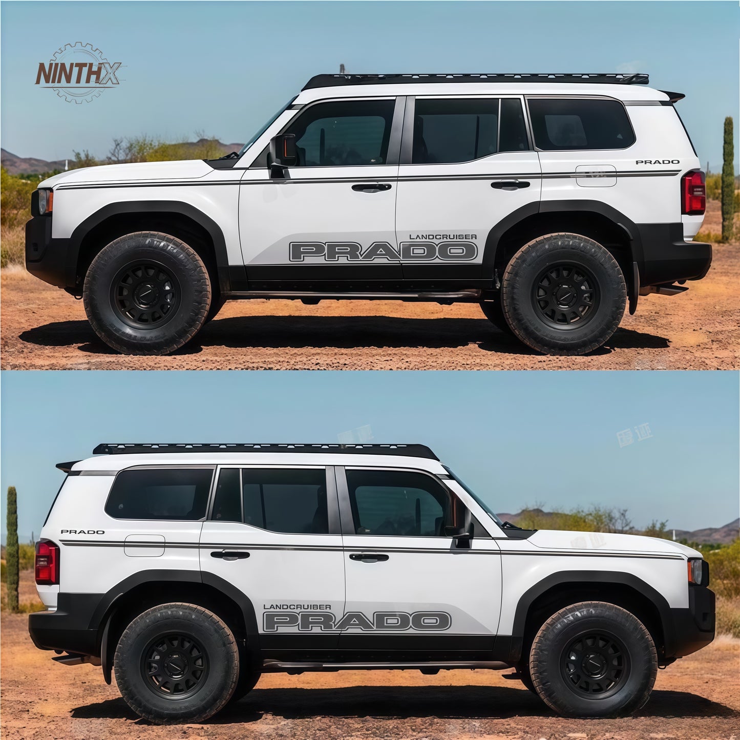 Body Decal Stripe & Graphics Kit for TOYOTA Land Cruiser 250