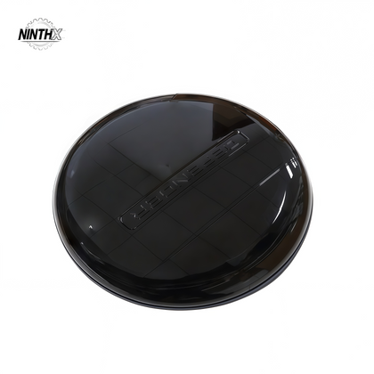 Plain Gloss Black Spare Tire Shell for Defender L663, main product view