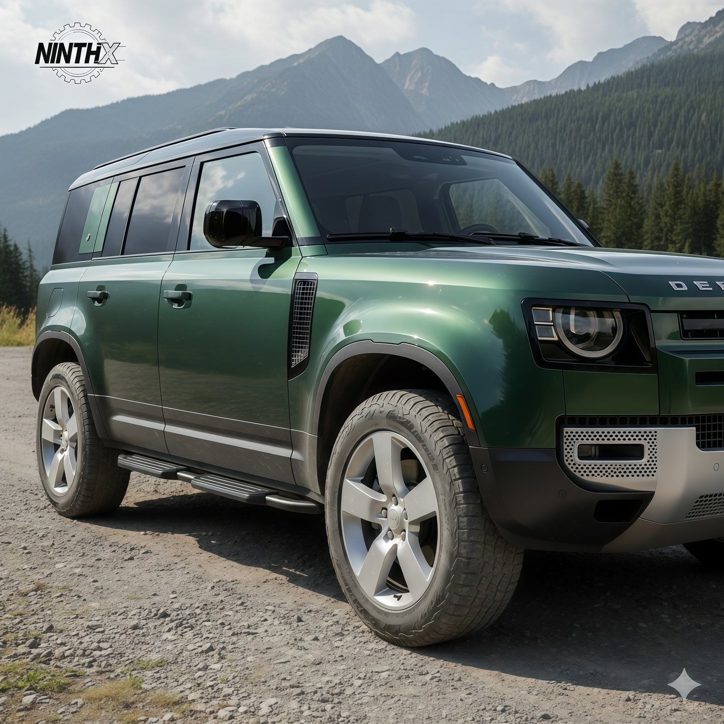 Heavy-duty rock-slider running boards, product detail