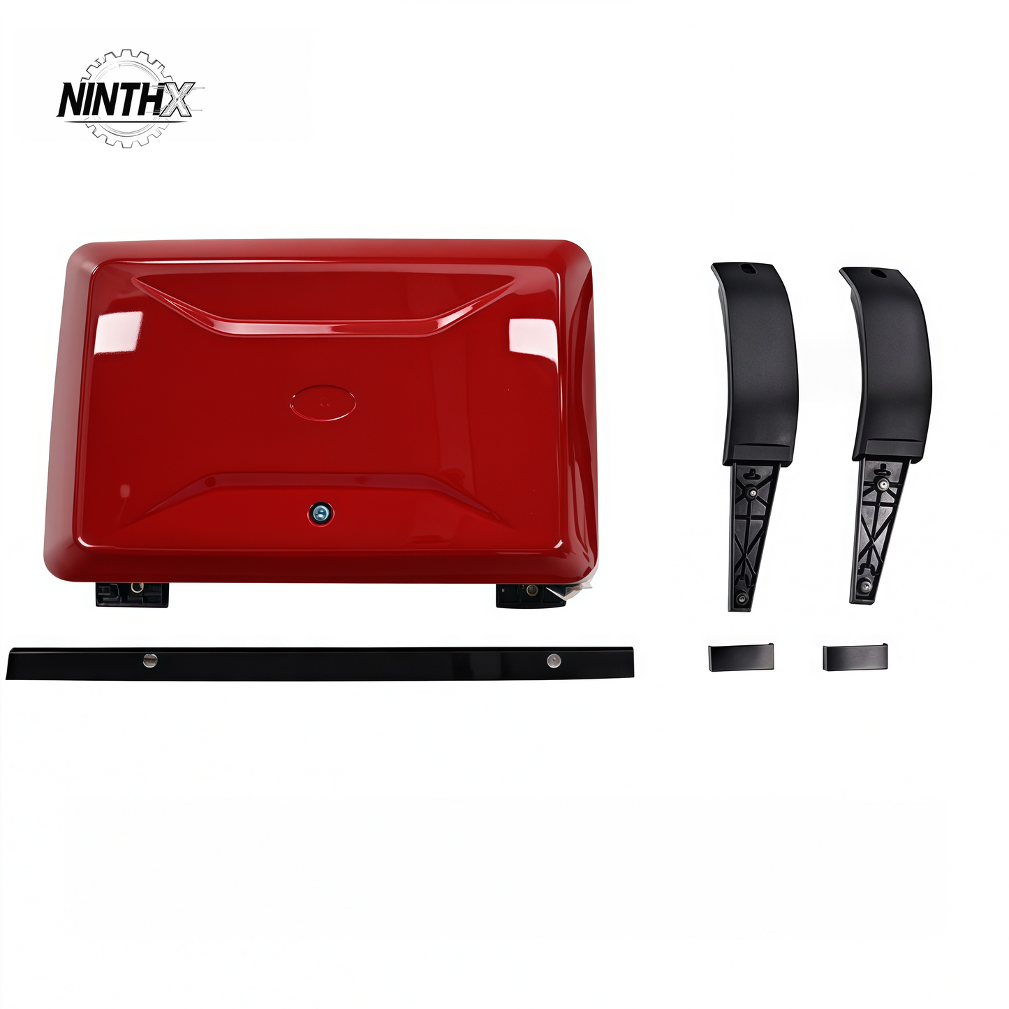 Lockable weatherproof exterior storage box, wide product view