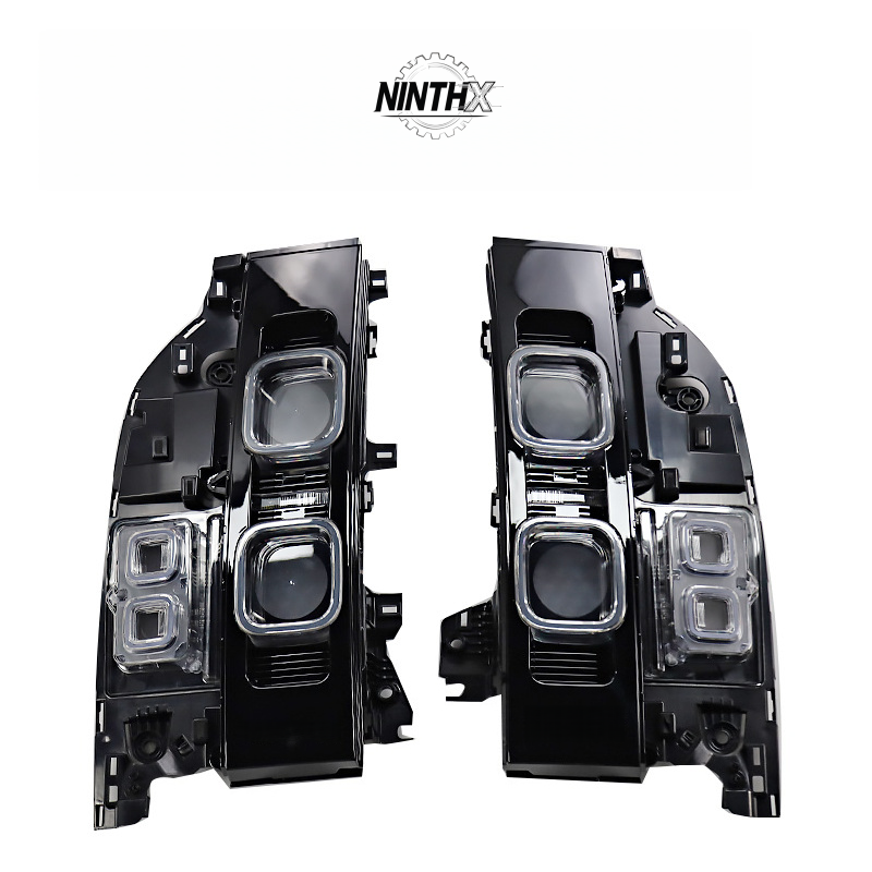 Direct-fit smoked tail light cluster, detail view