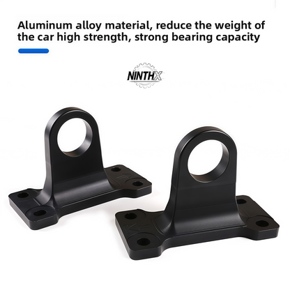 Heavy-duty rear tow hook recovery ring, detail view
