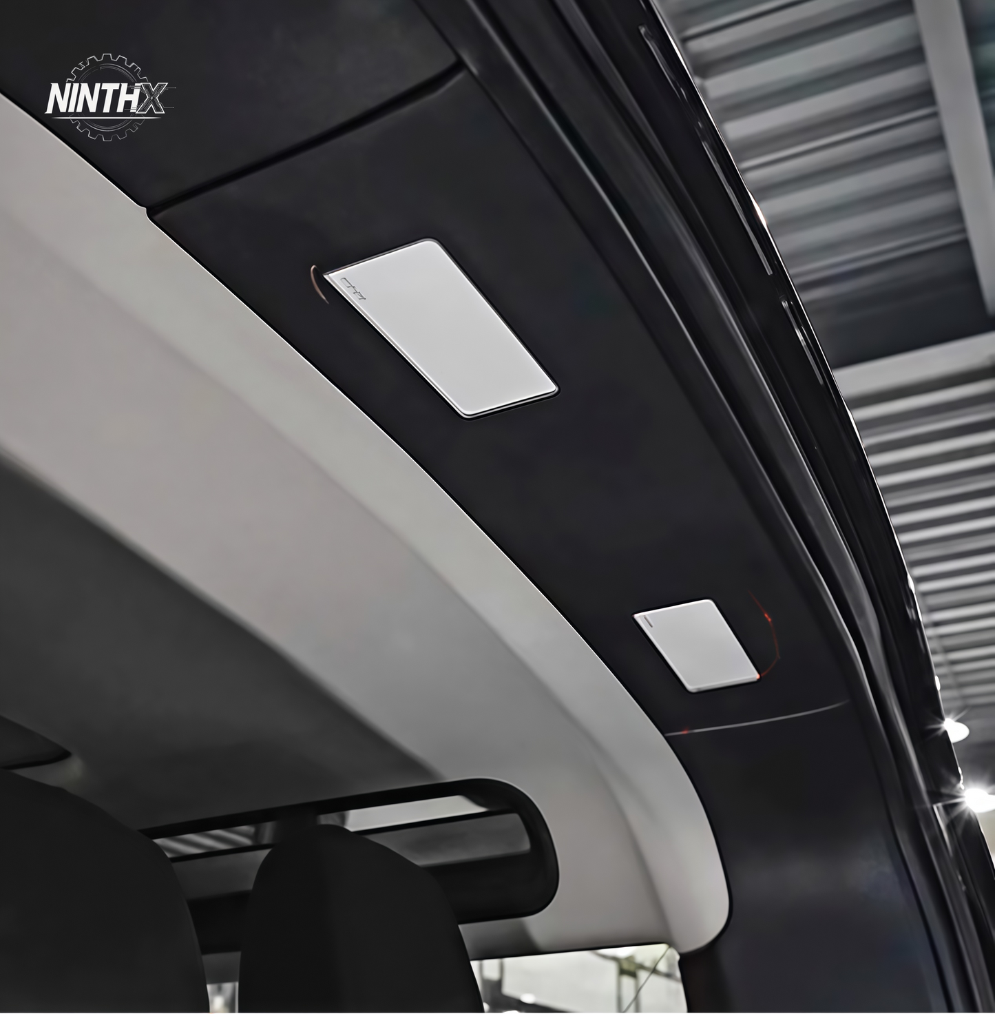 LED rear trunk boot cargo light upgrade, finish detail