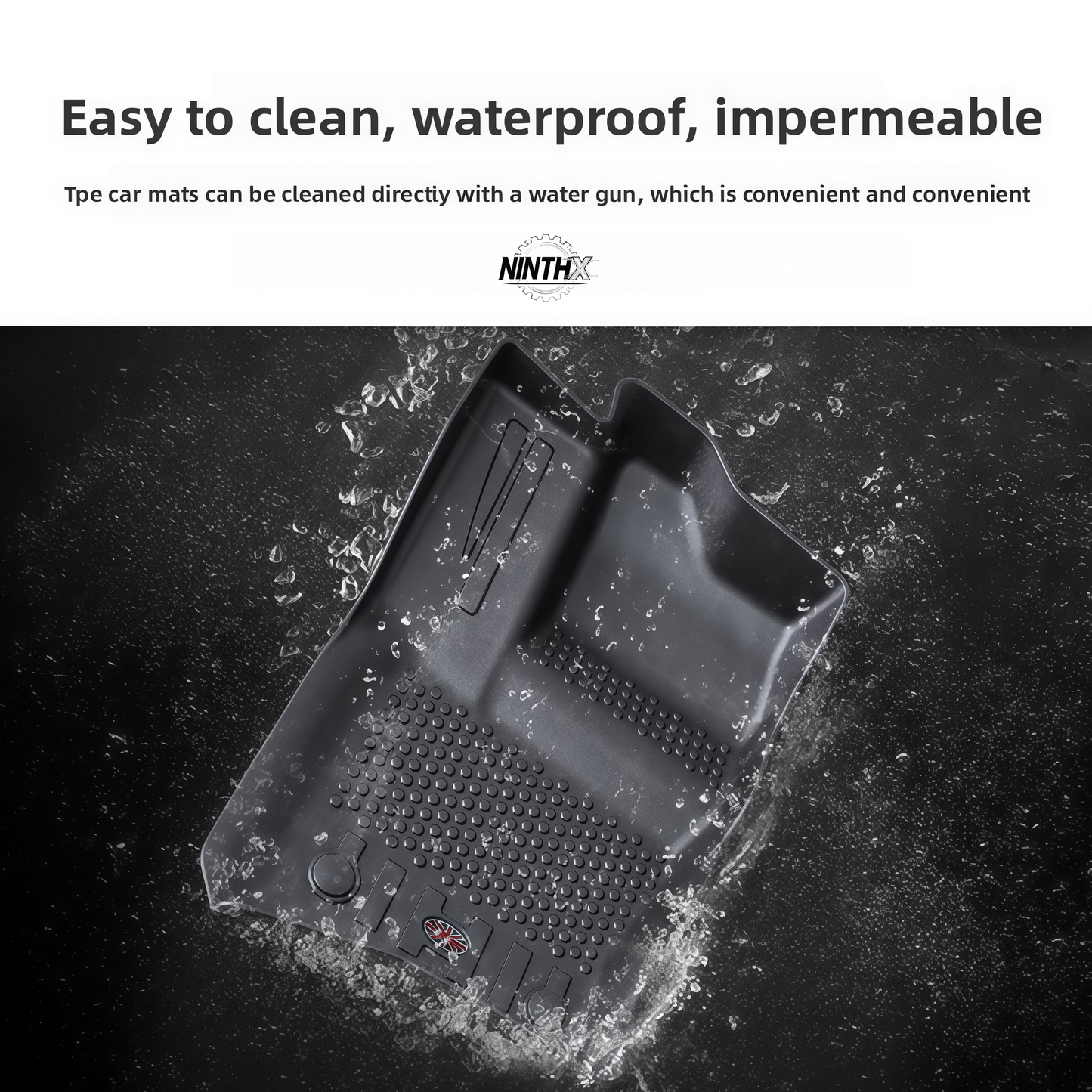 Odorless food-grade TPE car mats, component detail