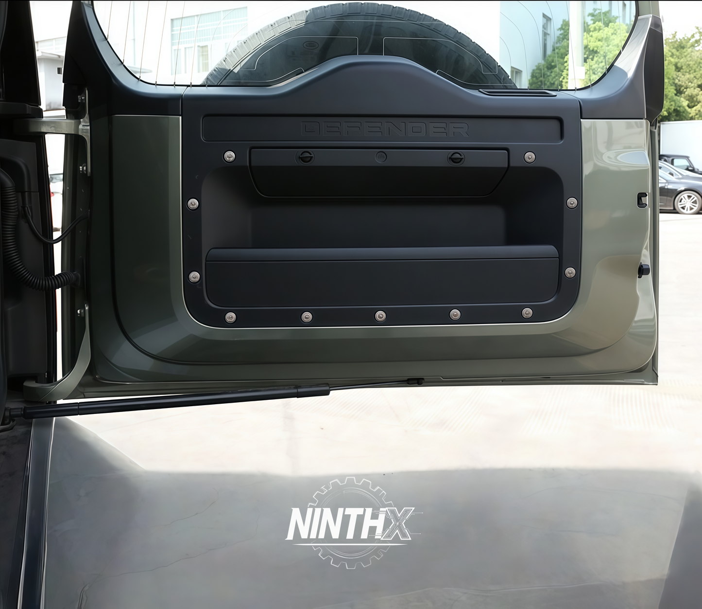 Dashboard bolt cap rust-proof trim, finish detail