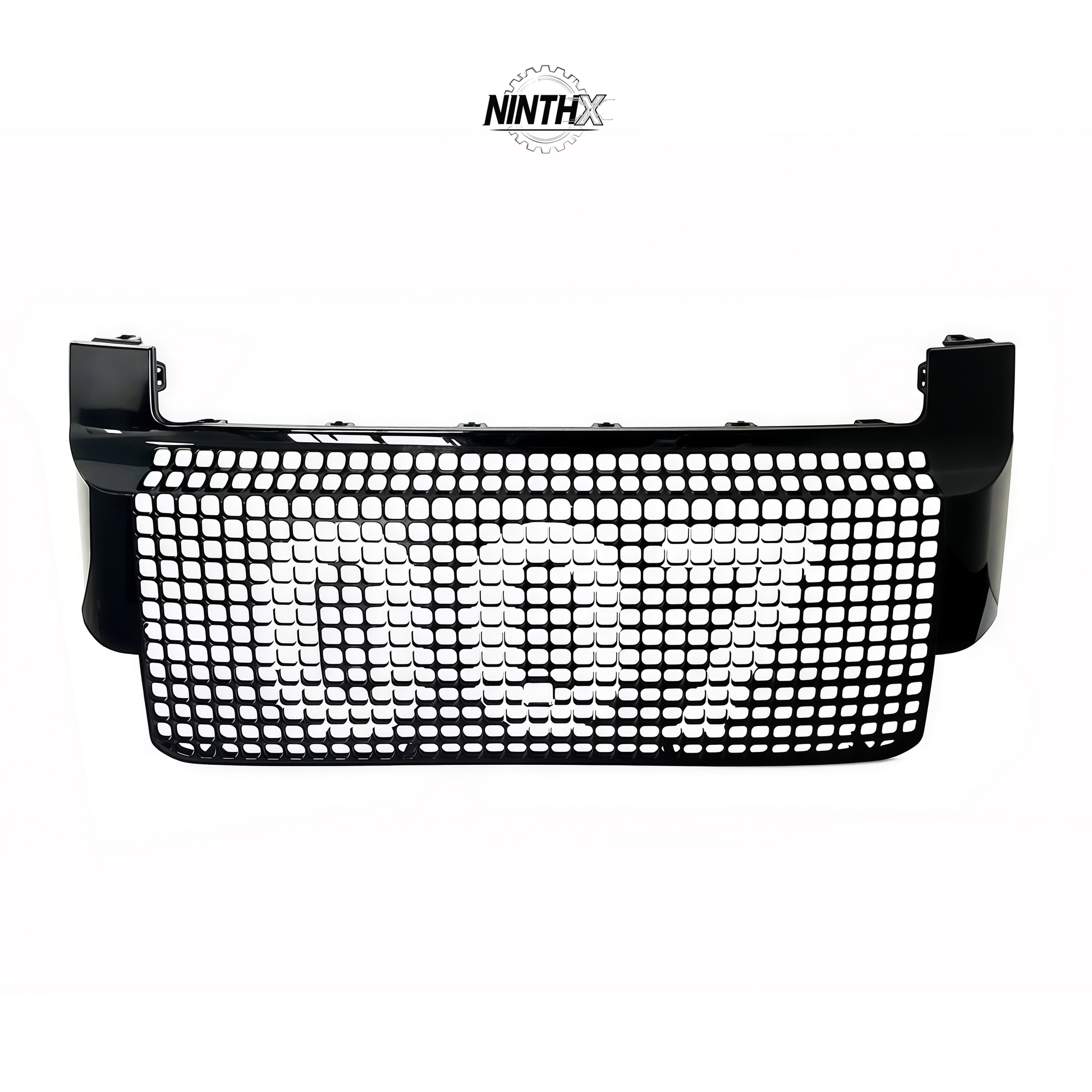 Direct-fit OEM-style honeycomb grille, component detail