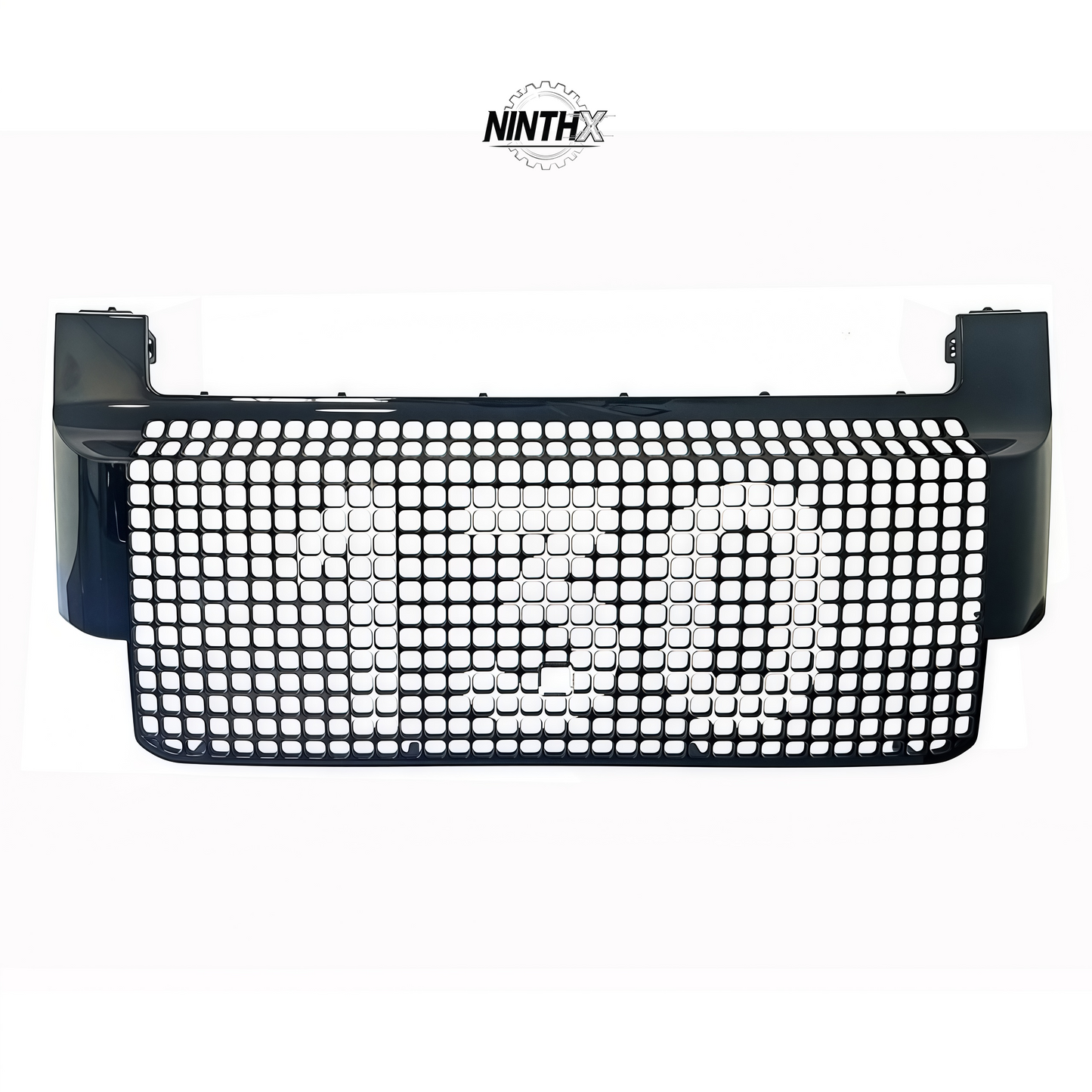 Sport 007-style mesh front grille, detail view