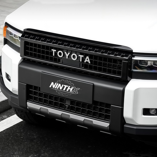 Gloss black ABS grille surround trim