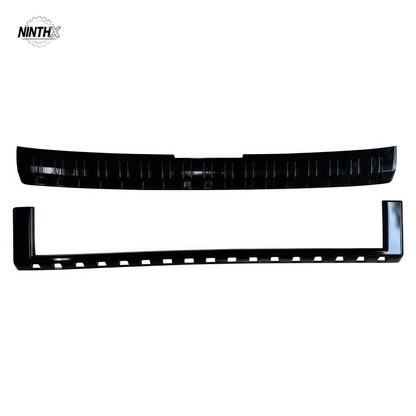 Gloss black grille trim frame set for Toyota Land Cruiser Prado LC250