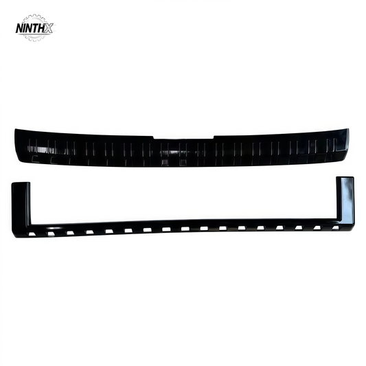 Gloss black grille trim frame set for Toyota Land Cruiser Prado LC250
