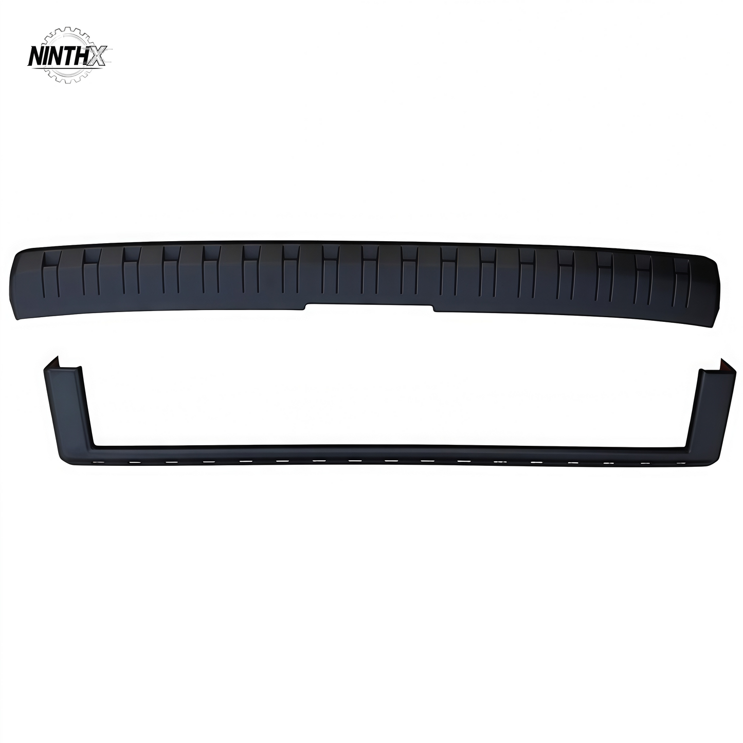 Gloss black ABS grille surround trim