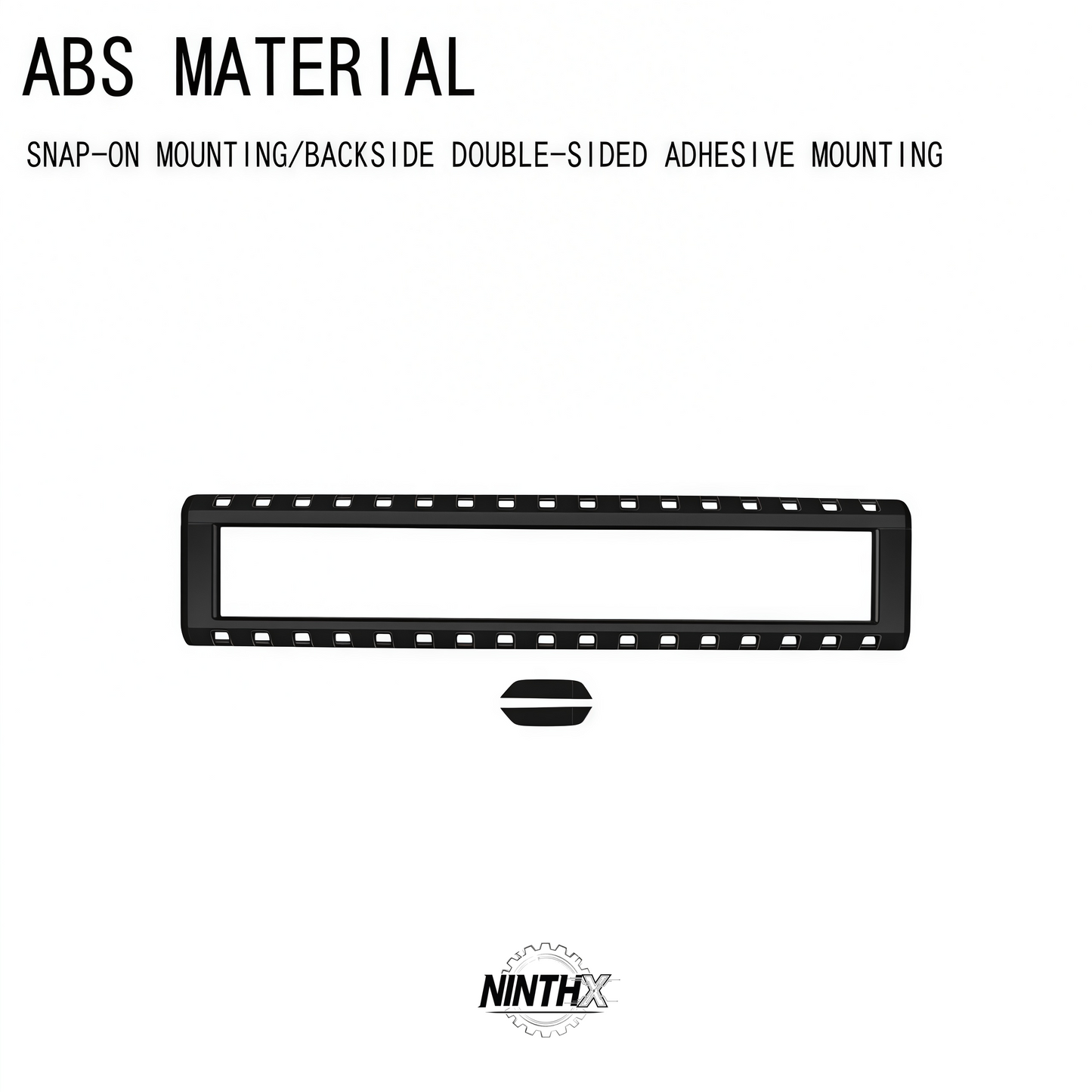 Vehicle specific grille frame insert