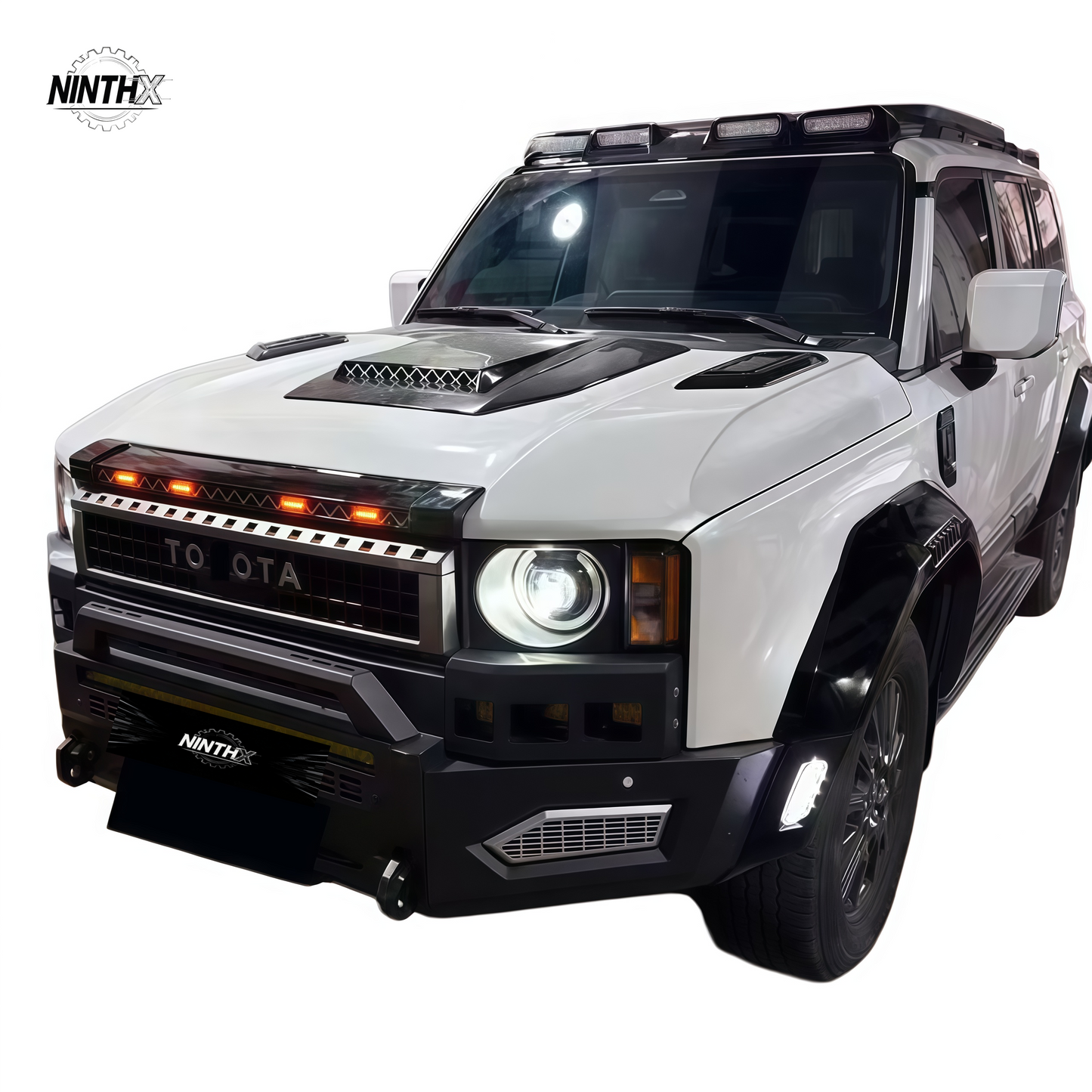 Aerodynamic hood line hood bug deflector