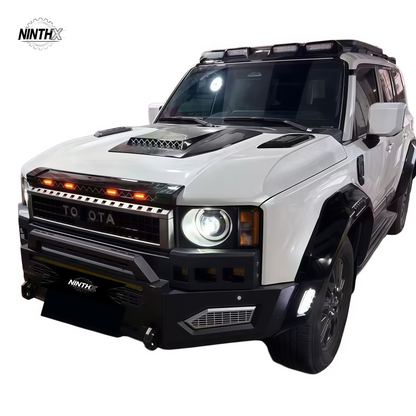 Aerodynamic hood line hood bug deflector