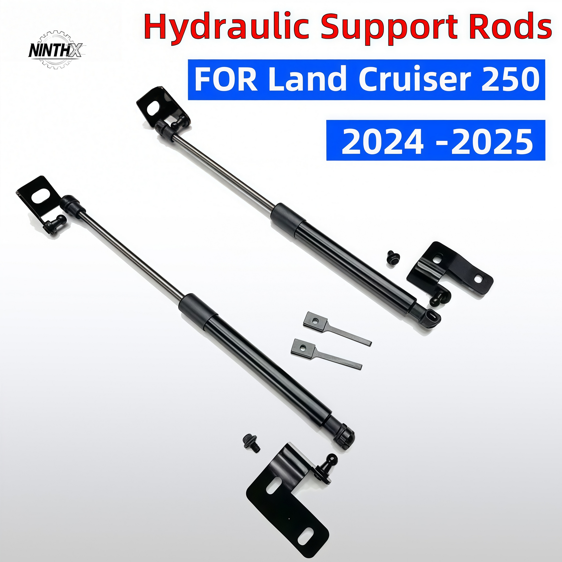 Smooth hood lift hood lift gas struts