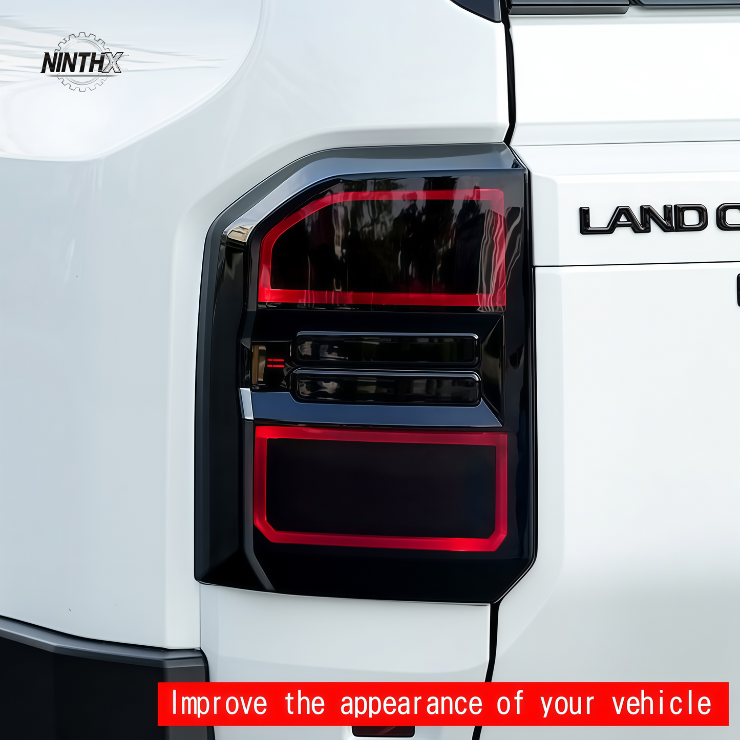 LHD RHD fit smoked tail light covers