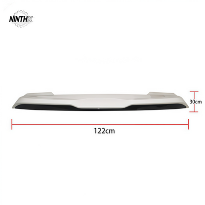 Aerodynamic roofline profile rear roof spoiler