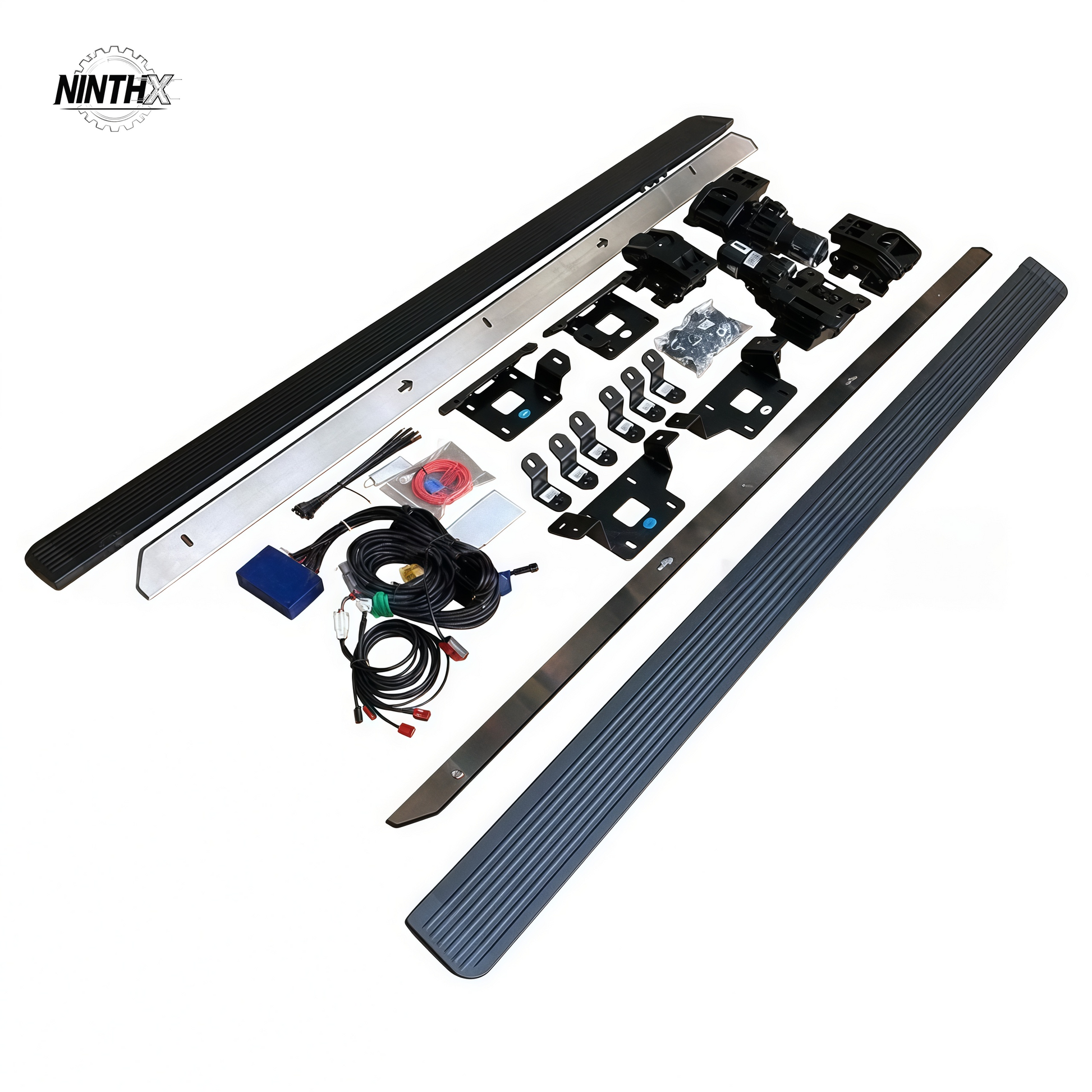 Bolt on power running boards for LC250
