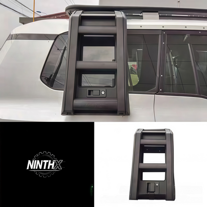 Roof and rack access side access ladder