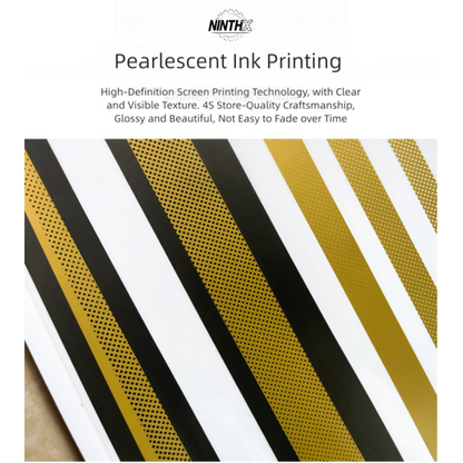 Gold side graphics body stripe decals