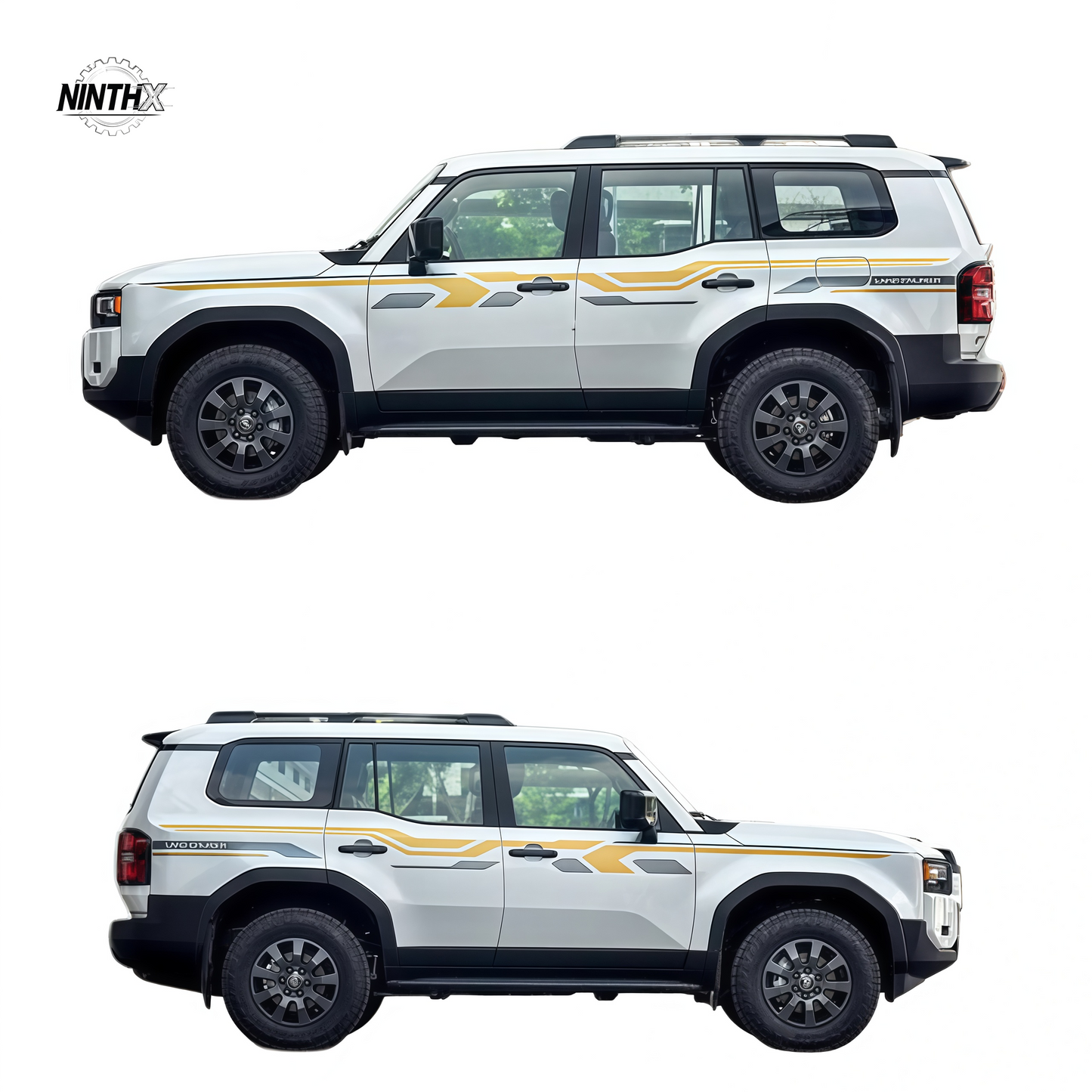 No bodywork needed body stripe decals