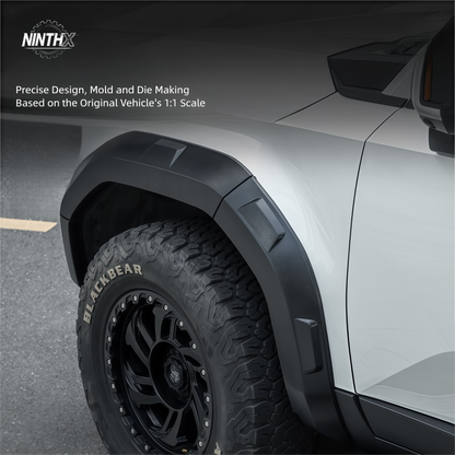Widened wheel arch coverage wide fender flares for Land Cruiser Prado LC250