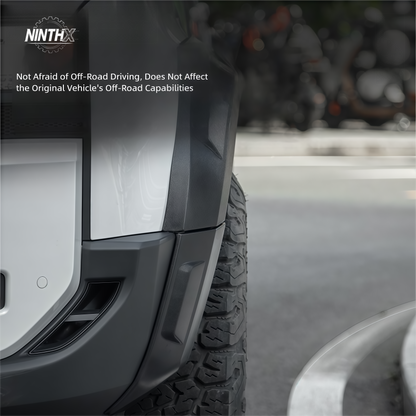 Rugged off road stance wide fender flares