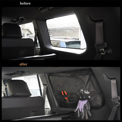 Rear side window fit cargo side window storage panel for Land Cruiser Prado LC250