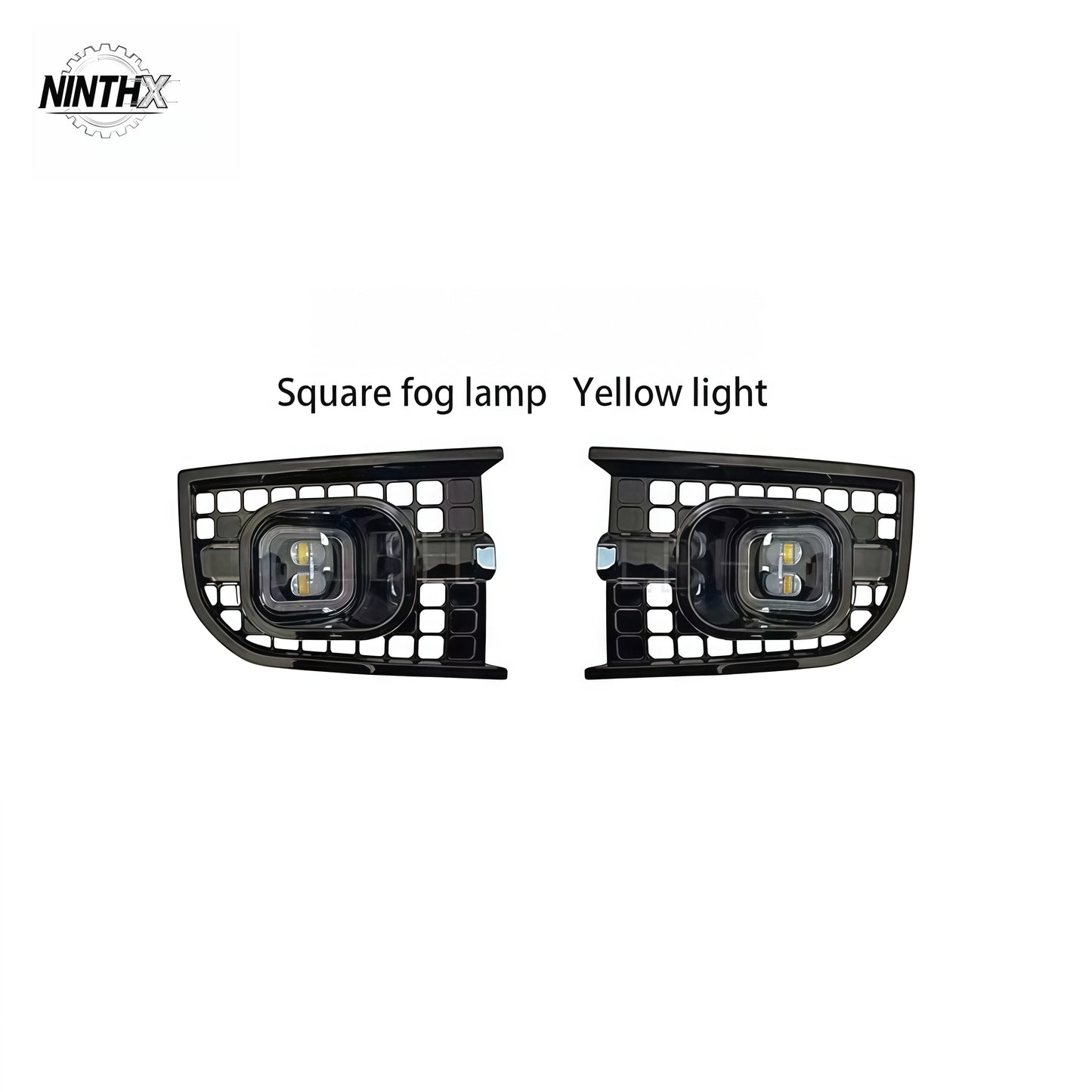 Plug-and-play off-road reverse fog lights fits Defender L663 90/110/130, fitment view