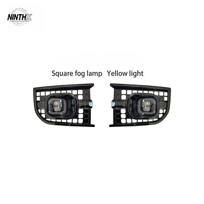 Plug-and-play off-road reverse fog lights fits Defender L663 90/110/130, fitment view