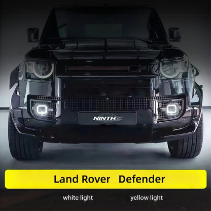 IP67 waterproof square LED rear fog lamp, finish detail