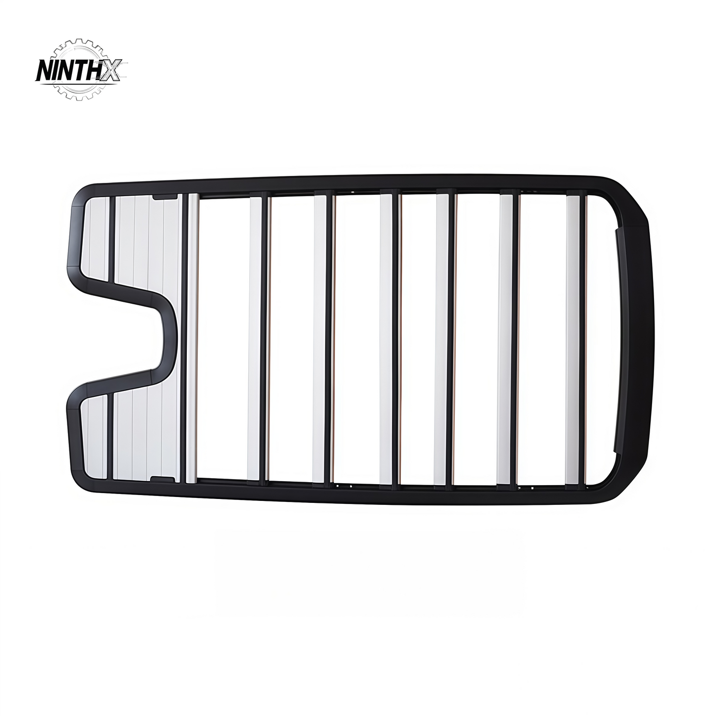 Off-road modular roof cargo carrier, close-up detail