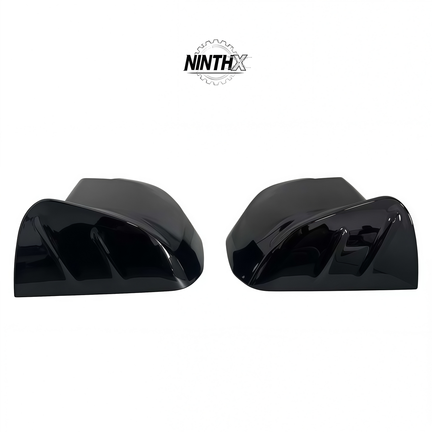 Direct-fit sporty side mirror housing fits Defender L663 90/110/130, fitment view