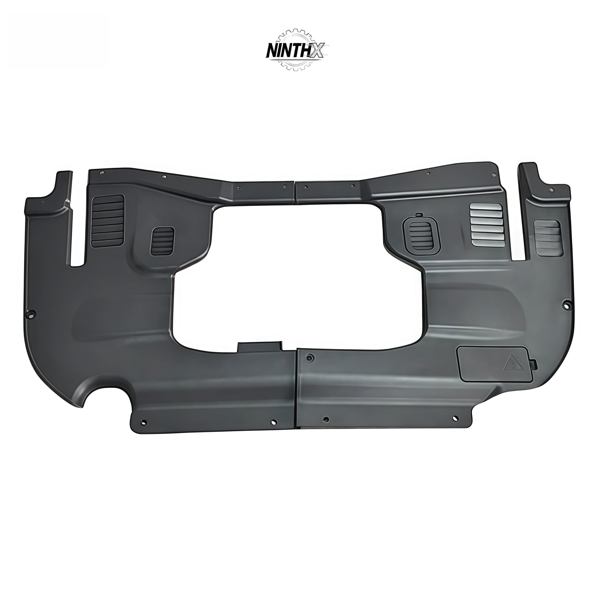 Clean-look engine bay side covers fits Defender L663 90/110/130, fitment view