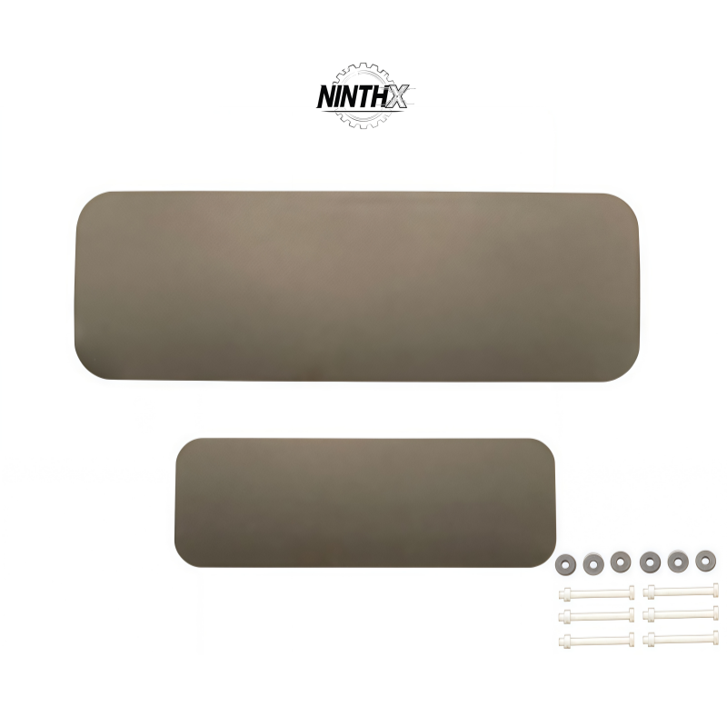 OEM-style rear spare tire protector, close-up detail