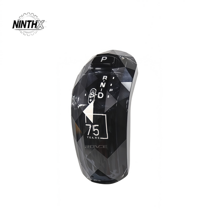 Plug-and-play interior crystal gear knob fits Defender L663 90/110/130, fitment view