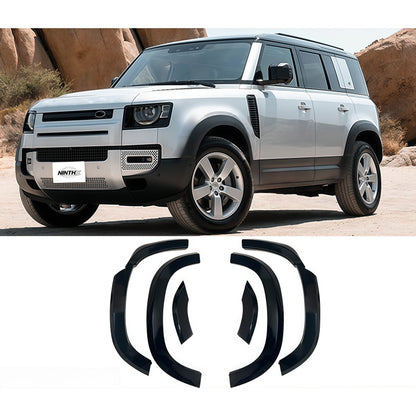 Aggressive stance exterior arch molding, side profile