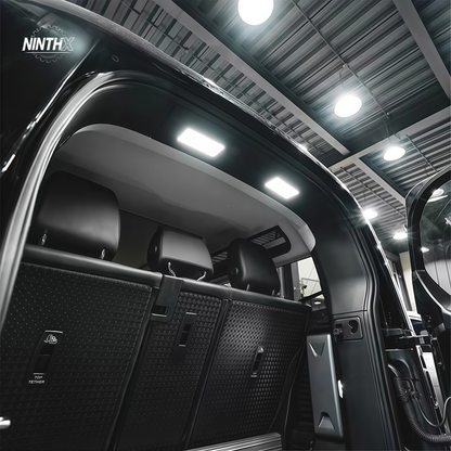Ultra-bright tailgate interior LED lamp, close-up detail