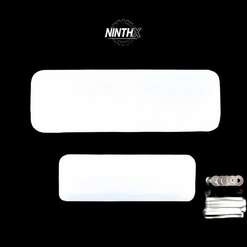 UV-resistant ABS plastic rear wheel box fits Defender L663 90/110/130, fitment view