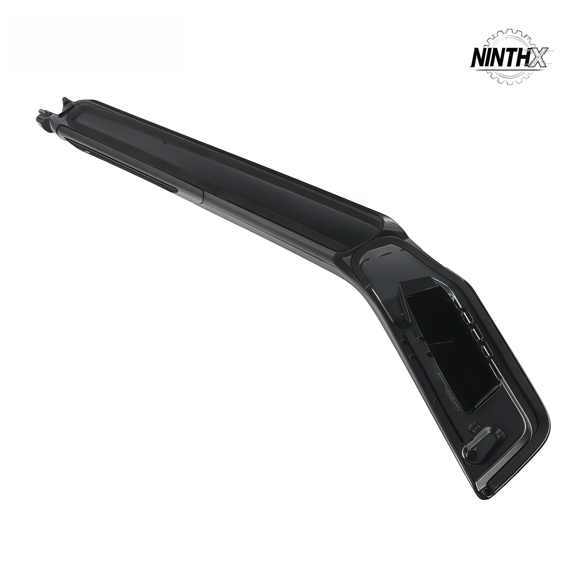 Heavy-duty overlanding snorkel intake, side profile