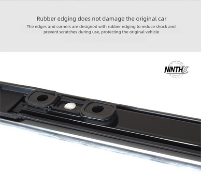 Roof-box and bike-rack compatible basket for Defender 90/110 L663, full kit view