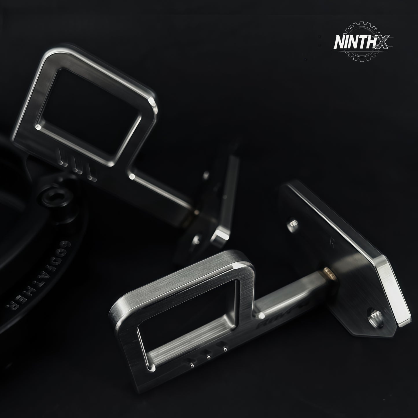 Heavy-duty steel seat angle adjuster, side profile