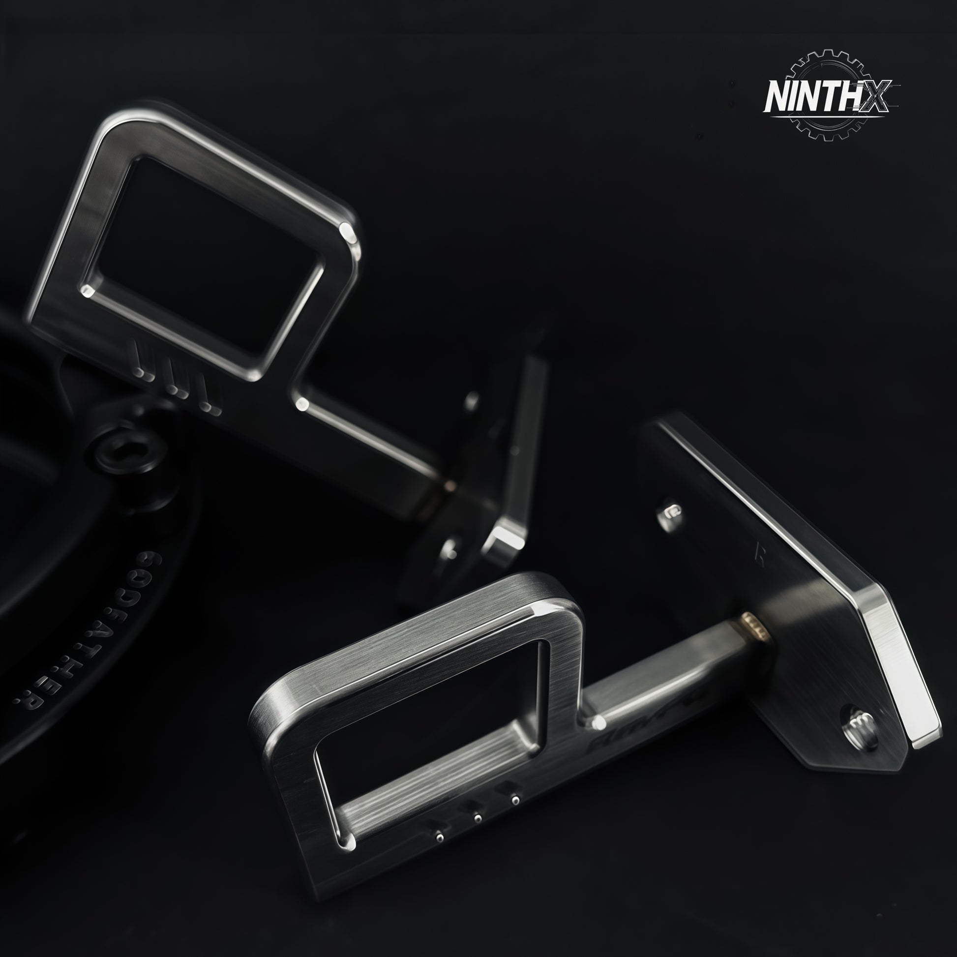 Heavy-duty steel seat angle adjuster, side profile
