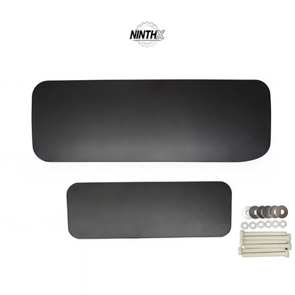 Sleek exterior spare tire trim upgrade, side profile