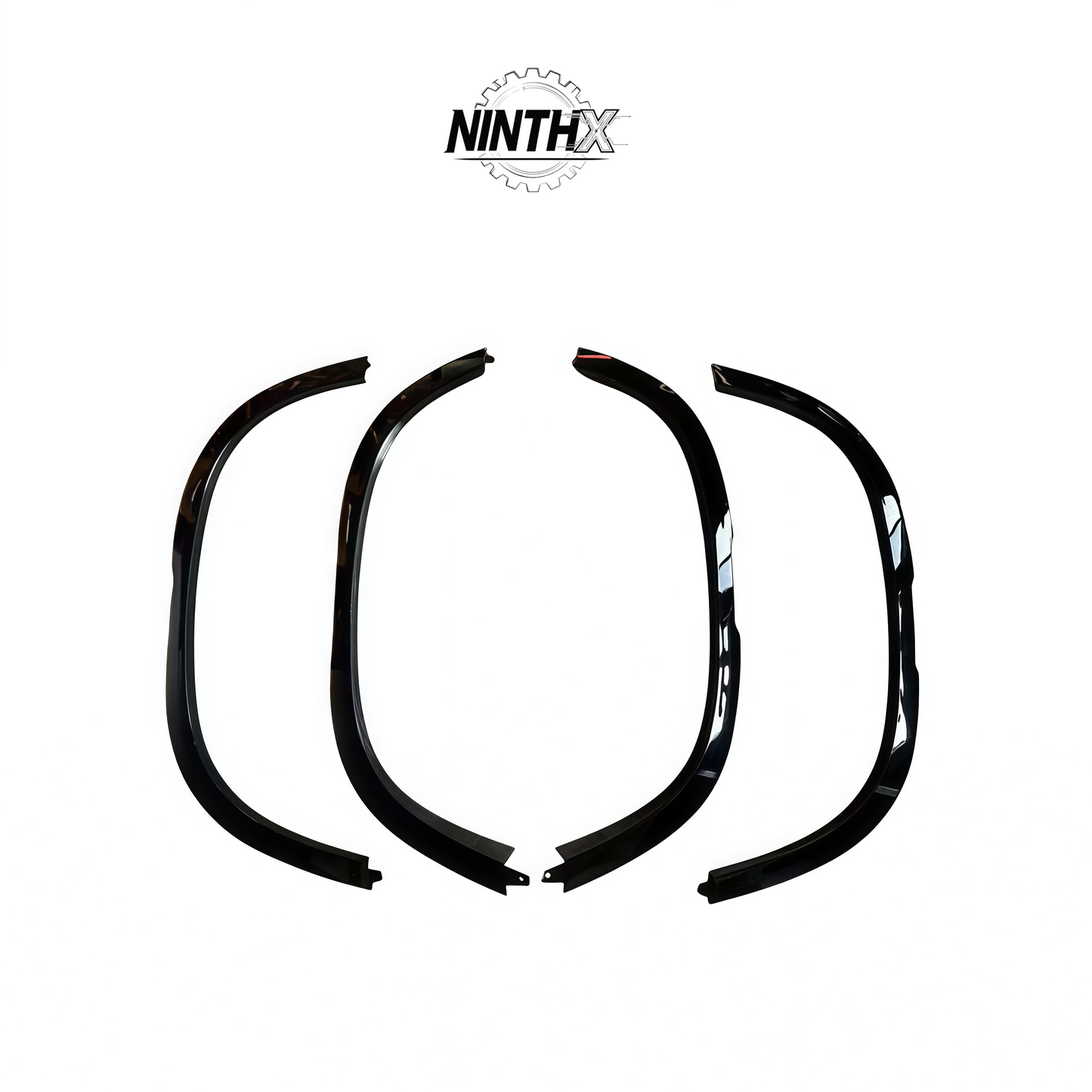 Heavy-duty ABS wide wheel-well molding, finish detail