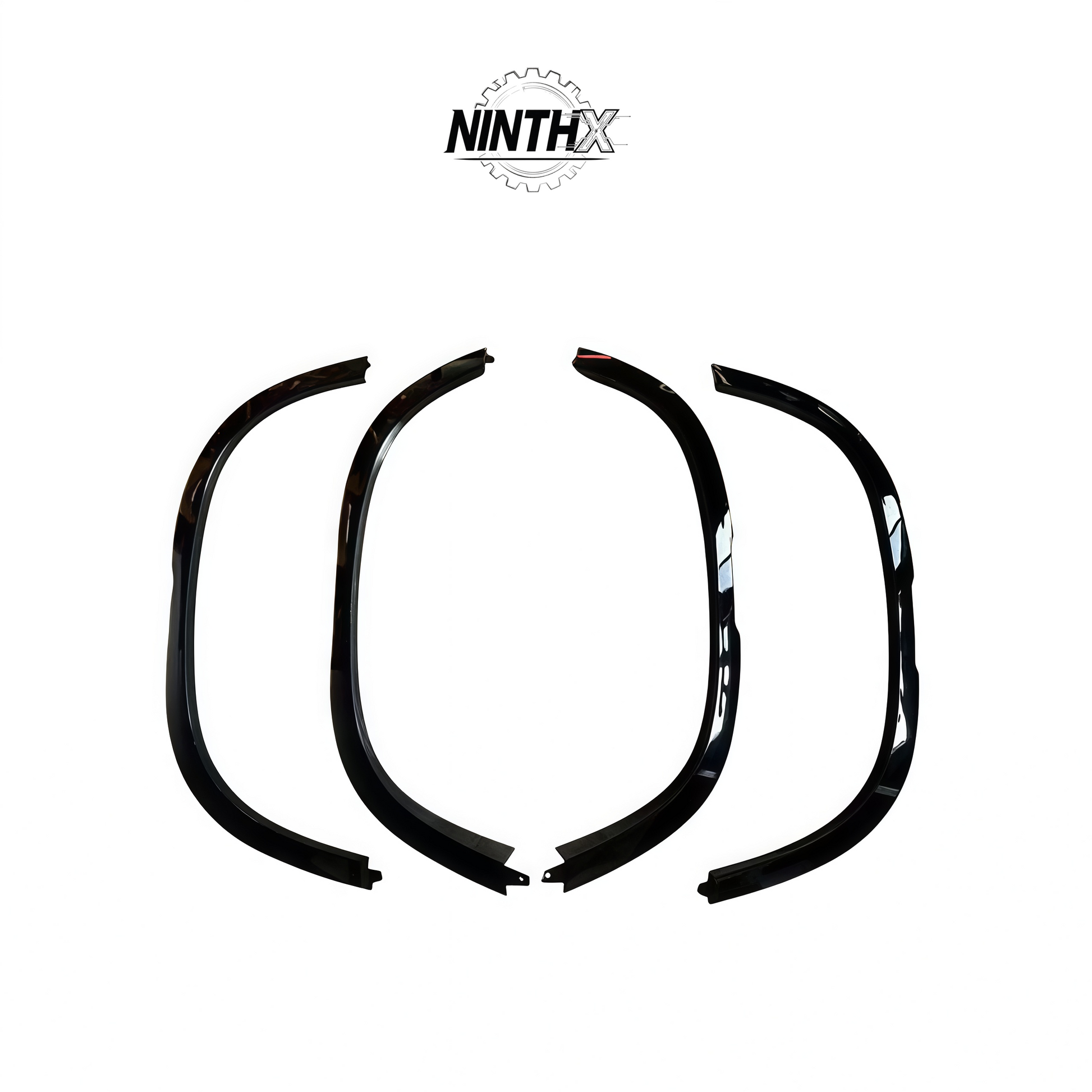 Heavy-duty ABS wide wheel-well molding, finish detail
