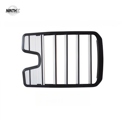 Rooftop tent jerry-can compatible roof basket, detail view