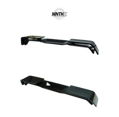 Stacked-wing aggressive roof spoiler fits Defender L663 90/110/130, fitment view