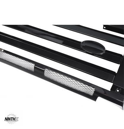 Heritage-style front grille surround 5pc kit, detail view
